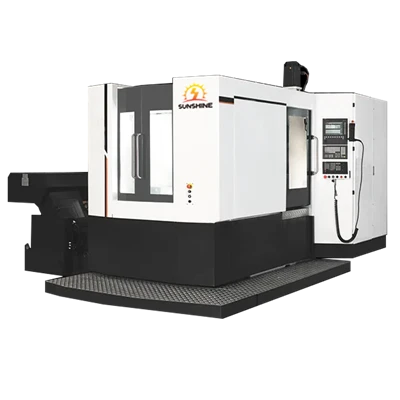 Horizontale CNC-machine