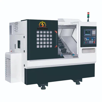 45 graden schuin bed CNC hellende draaibank voor eenvoudige spaanverwijdering